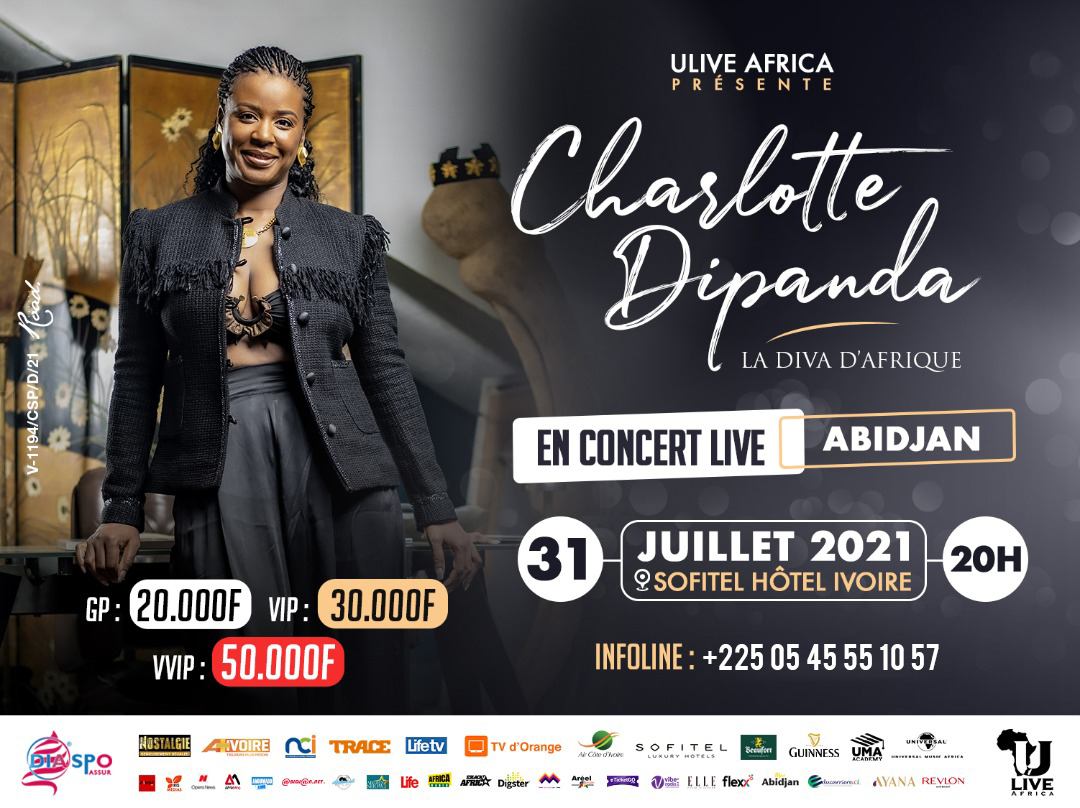 Charlotte Dipanda, La Diva d`Afrique en Concert Live