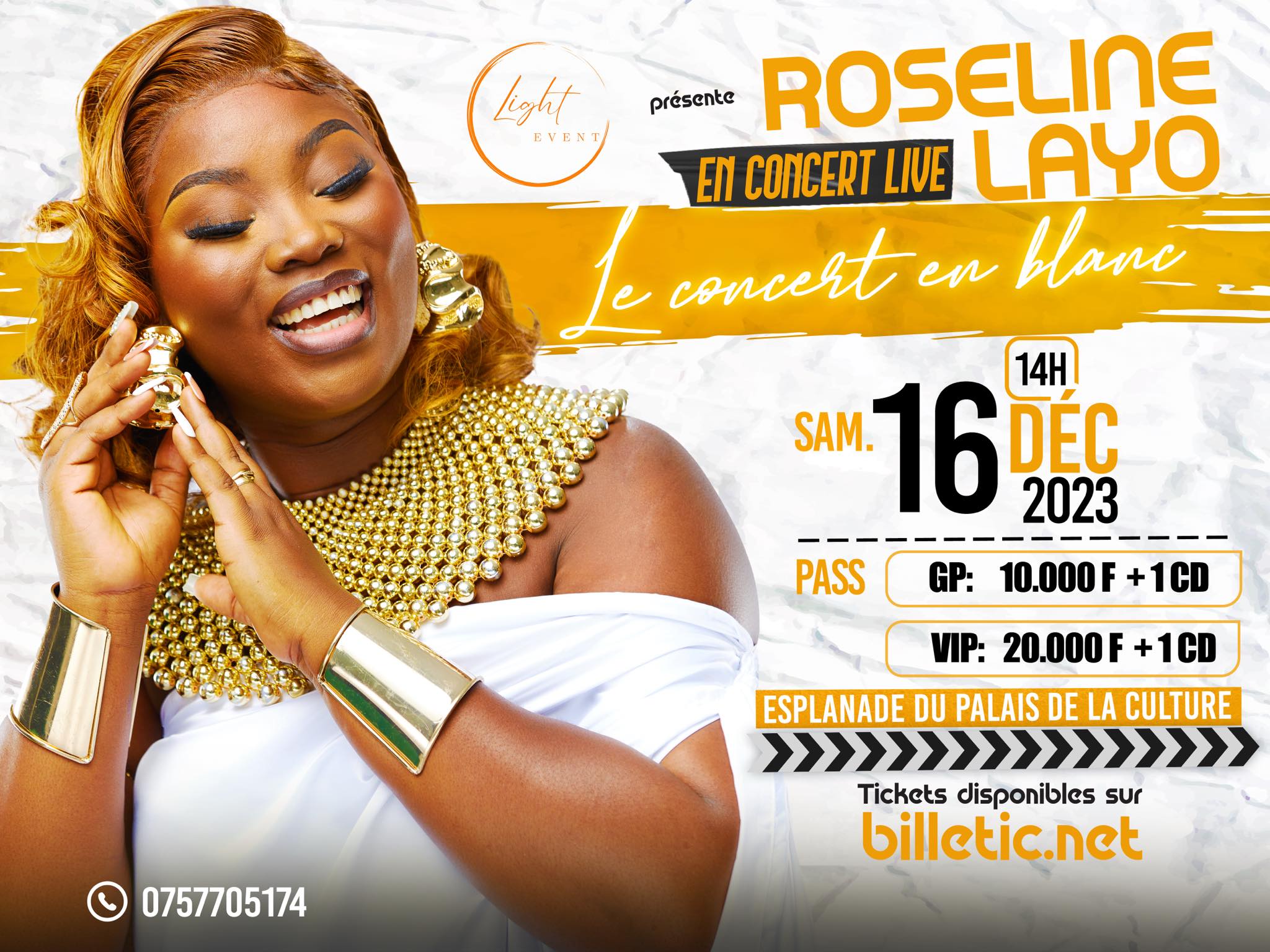 Roselyne Layo en concert Live 
