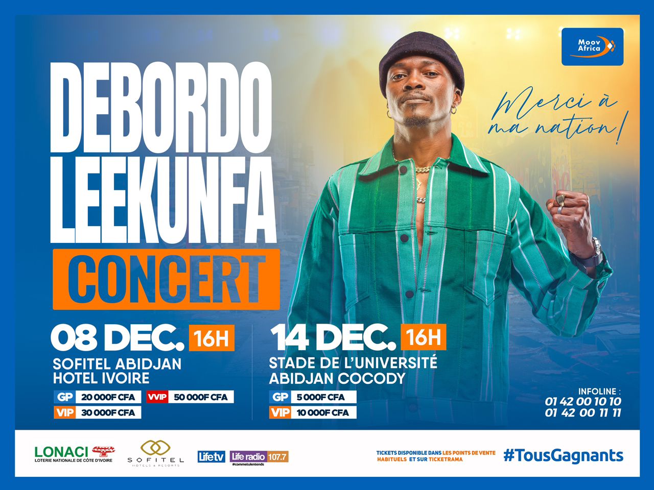 Debordeau Leekunfa en Concert