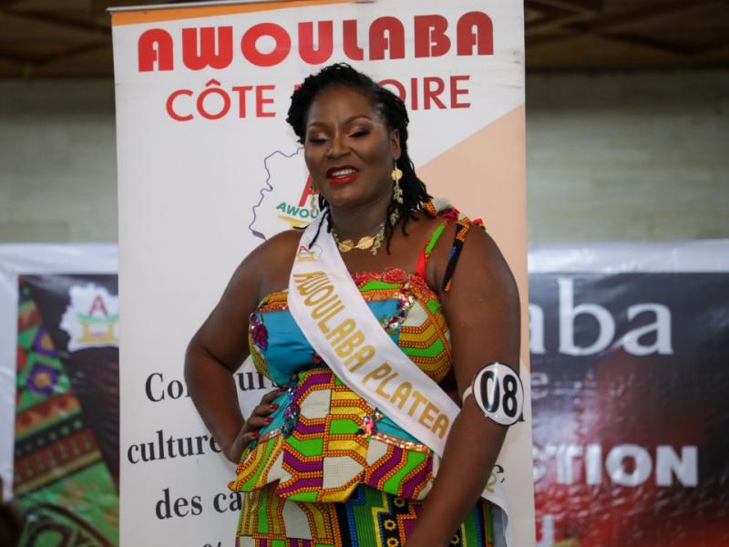 Awoulaba 2022 : Lala Meita Soumahouro élue la plus belle femme du Plateau