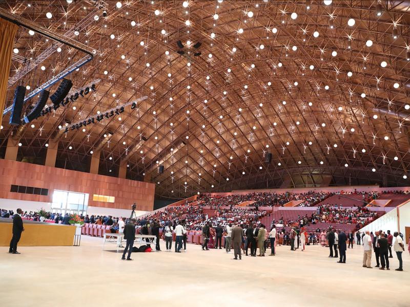 Le Parc des Expositions d'Abidjan