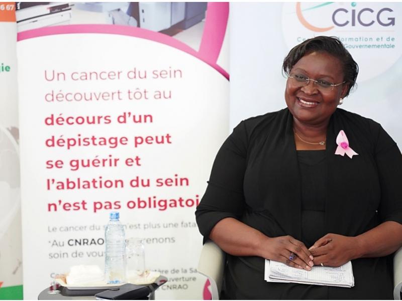 Lutte contre le cancer du sein : "le risque de décès par cancer du sein a baissé en Côte d’Ivoire de 25%", Professeur Judith Didi-Kouko Coulibaly