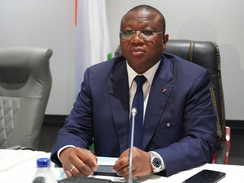 le ministre Amadou Coulibaly 