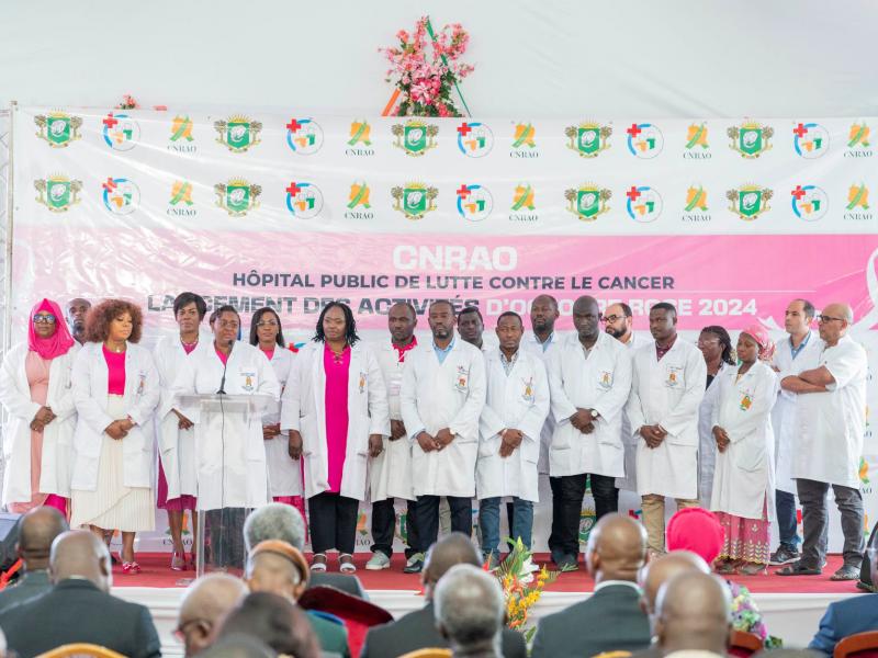 Octobre Rose : au CNRAO, la Côte d’Ivoire mise sur des soins plus humains contre le cancer