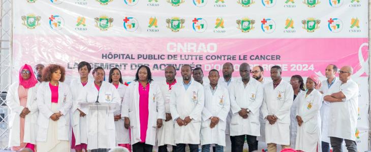 Octobre Rose : au CNRAO, la Côte d’Ivoire mise sur des soins plus humains contre le cancer