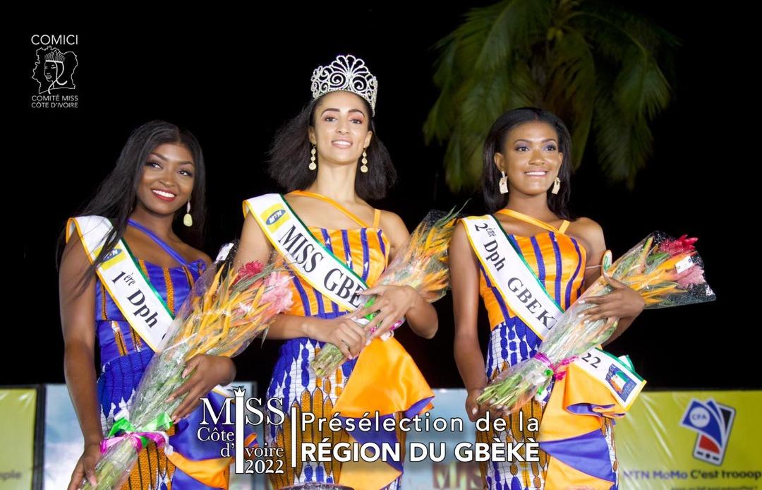 Présélection Miss Ci 2022 /  Kinsa remporte la couronne de la region du gbêkê /