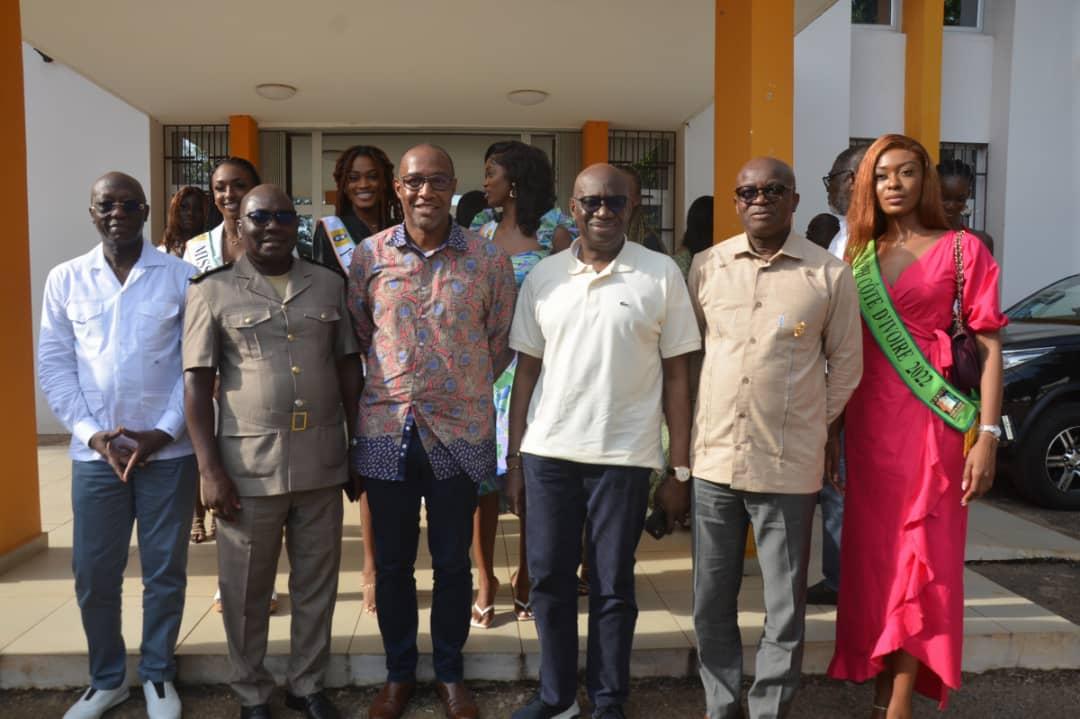 DIMBOKRO / ACCUEIL DE PRINCESSES POUR MISS CI 2022 ET SES DAUPHINES