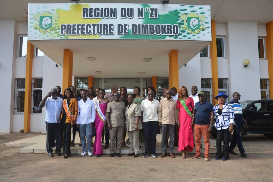 DIMBOKRO / ACCUEIL DE PRINCESSES POUR MISS CI 2022 ET SES DAUPHINES