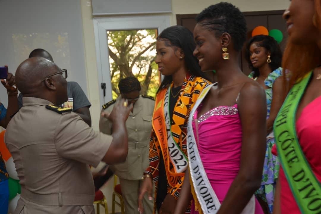 DIMBOKRO / ACCUEIL DE PRINCESSES POUR MISS CI 2022 ET SES DAUPHINES