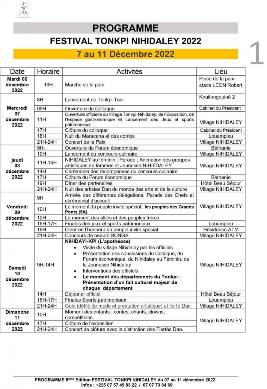 Lancement de la 5eme édition du Tonpki