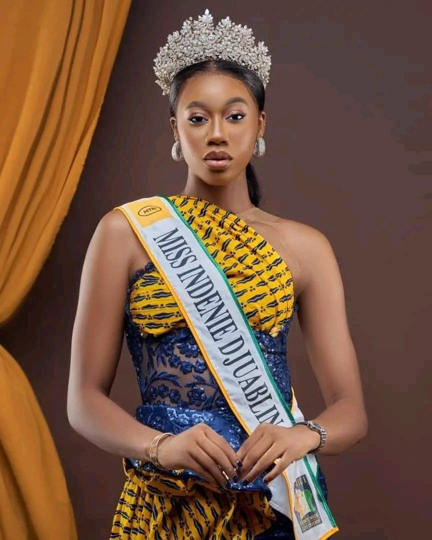 Présélections Miss CI 2024 : N'DRAMAN Marie-Pierre couronnée Miss Indénié-Djuablin