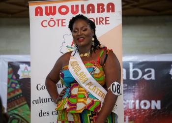 Awoulaba 2022 : Lala Meita Soumahouro élue la plus belle femme du Plateau