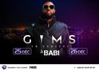 Maître Gims en concert à Abidjan 