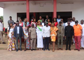 DIMBOKRO/ 5 millions de francs CFA pour récompenser Diako Nassita en présence de Marlène Kouassi-Kani 