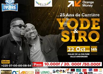 célébration des 25 ans de carrière de Yidé et Siro