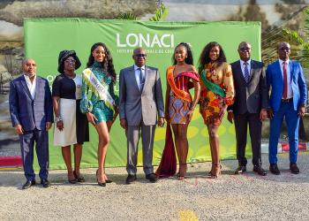 La fondation Lonaci apporte son soutien à la Miss Mylène DJihony et à la fondation COMICI dans la Construction d'un établissement scolaire dans le N'ZI