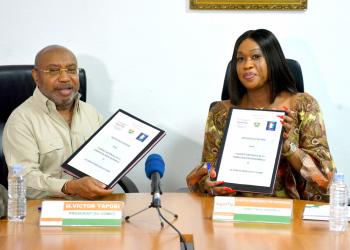 Signature de Convention entre le COMICI et l'AGEFOP : Une Collaboration Prometteuse pour le Développement