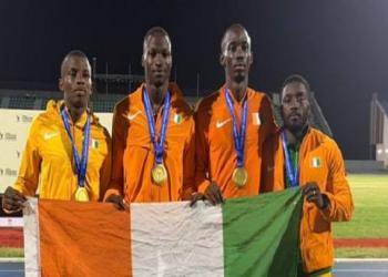 Athlétisme : la Côte d’Ivoire termine les Championnats d’Afrique avec 6 médailles dont 4 en or
