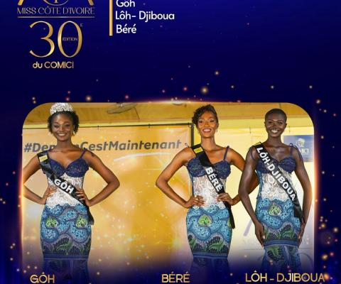 Miss Côte d’Ivoire : Renée N’dri couronnée à Gagnoa, le Gôh en route pour la finale